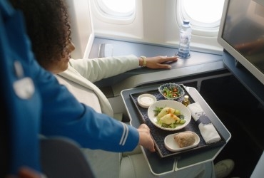 Ordering meals in advance in KLM World Business Class