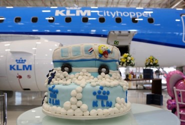 KLM first European carrier to operate the EMBRAER 175 with enhancements