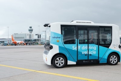 Schiphol airport's autonomous buses enhance sustainability