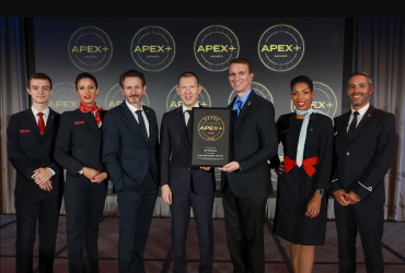 Air France once again awarded five stars in the official APEX global ranking of the best airlines