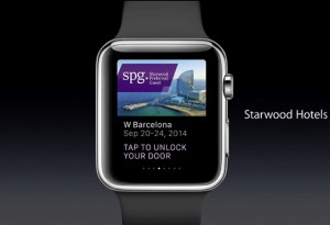 Open your Starwood Hotel room with Apple Watch