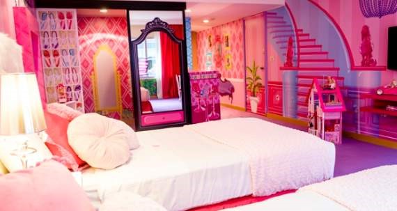 barbie hotel suite