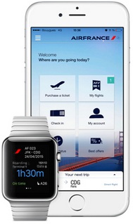 Download the Air France app for Apple