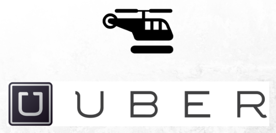Uber offers helicopter taxi service 